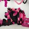 120pcs Hot Pink Balloon Arch Kit, 18 12 10 5 inch Hot Pink Latex Balloons Different Sizes Hot Pink Balloon Garland for Engagement Bridal Bachelorette Tropical Birthday Party Decorations